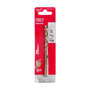 Burghiu pentru metal HSS-G CO, ?8 x 75 x 117 mm - Milwaukee Burghiu pentru metal HSS-G CO, ?8 x 75 x 117 mm - Milwaukee