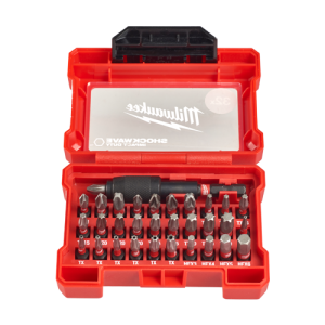 Trusa profesionala cu 31 de biti + suport, Shockwave Impact Duty, geometrie SHOCKZONE, - Milwaukee