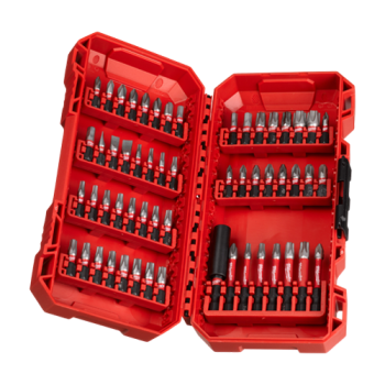 Trusa profesionala cu 55 de biti + suport magnetic 60mm, Shockwave Impact Duty - Milwaukee Trusa profesionala cu 55 de biti + suport magnetic 60mm, Shockwave Impact Duty - Milwaukee