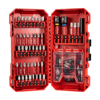 Trusa profesionala cu 67 de biti + suport magnetic 60mm + 2 chei, Shockwave Impact Duty - Milwaukee Trusa profesionala cu 67 de biti + suport magnetic 60mm + 2 chei, Shockwave Impact Duty - Milwaukee