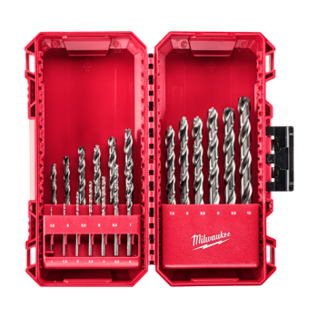 Trusa cu 19 burghie de metal HSS-G Thunderweb, diametru 1-10mm - Milwaukee Trusa cu 19 burghie de metal HSS-G Thunderweb, diametru 1-10mm - Milwaukee