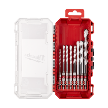 Trusa profesionala cu 8 burghie multi-material, diametru 4-12mm - Milwaukee Trusa profesionala cu 8 burghie multi-material, diametru 4-12mm - Milwaukee