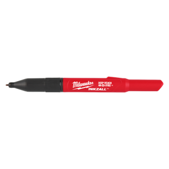 Marker permanent cu vopsea INKZALL, negru, rezistent la apa si radiatii UV, varf lung ultra fin- Milwaukee Marker permanent cu vopsea INKZALL, negru, rezistent la apa si radiatii UV, varf lung ultra fin- Milwaukee