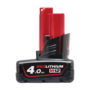 Acumulator M12, Li-Ion, 12V, 4.0Ah, sistem REDLITHIUM si REDLINK - Milwaukee Acumulator M12, Li-Ion, 12V, 4.0Ah, sistem REDLITHIUM si REDLINK - Milwaukee