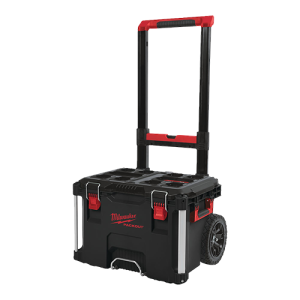 Cutie de transport scule PACKOUT Trolley Box, cu roti si maner, capacitate 113kg, IP65 - Milwaukee