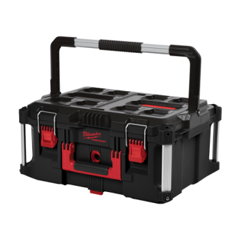 Cutie modulara de transport scule PACKOUT 2, cu maner, capacitate 45kg, IP65 - Milwaukee Cutie modulara de transport scule PACKOUT 2, cu maner, capacitate 45kg, IP65 - Milwaukee