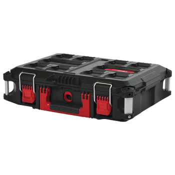 Cutie modulara de transport scule PACKOUT 3, cu maner, capacitate 34kg, IP65 - Milwaukee