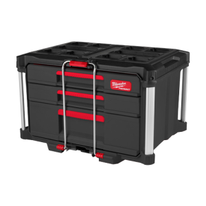 Cutie de transport scule PACKOUT 2+1 cu sertare, capacitate 22kg - Milwaukee