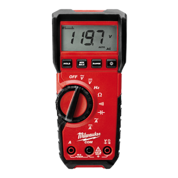 Multimetru profesional 2216-40, TRMS, 600V, IP64, cu 2 baterii AA - Milwaukee Multimetru profesional 2216-40, TRMS, 600V, IP64, cu 2 baterii AA - Milwaukee