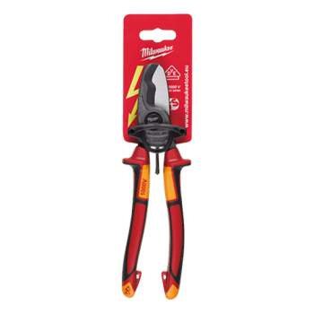 Cleste VDE pentru taiat cabluri, manere ergonomice, lungime 210mm - Milwaukee