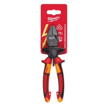 Cleste VDE HEAVY DUTY cu tais lateral, manere ergonomice, lungime 180mm - Milwaukee Cleste VDE HEAVY DUTY cu tais lateral, manere ergonomice, lungime 180mm - Milwaukee