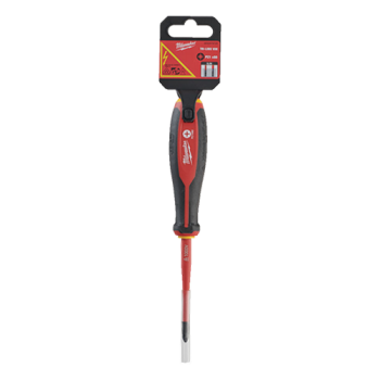 Surubelnita VDE, Tri-Lobe, PZ 1x80mm, 1000V, maner ergonomic - Milwaukee Surubelnita VDE, Tri-Lobe, PZ 1x80mm, 1000V, maner ergonomic - Milwaukee