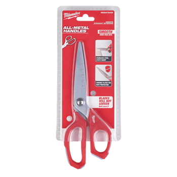 Foarfeca dreapta pentru santier, tehnologie Bolt Lock, maner ergonomic, lame micro-zimtate - Milwaukee Foarfeca dreapta pentru santier, tehnologie Bolt Lock, maner ergonomic, lame micro-zimtate - Milwaukee