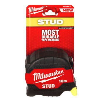 Ruleta STUD? (Gen 3), 10 metri, functie Finger-Stop, tehnologie EXO 360, punct de rupere 4.5m - Milwaukee Ruleta STUD? (Gen 3), 10 metri, functie Finger-Stop, tehnologie EXO 360, punct de rupere 4.5m - Milwaukee