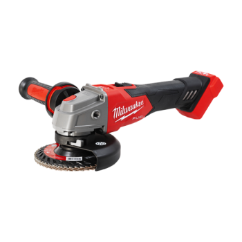 Polizor unghiular fara perii M18 FUEL, 125mm, 18V, REDLINK, FIXTEC, fara acc. si incarcator - Milwaukee Polizor unghiular fara perii M18 FUEL, 125mm, 18V, REDLINK, FIXTEC, fara acc. si incarcator - Milwaukee