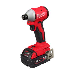 Masina de insurubat cu impact fara perii M18, 18V, 2 acumulatori M18B5, 1 incarcator M12-18FC - Milwaukee