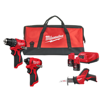 Kit profesional M12BLPP4A, 3 scule brushless, 2 acumulatori M12B2, 1 incarcator C12C si o geanta - Milwaukee Kit profesional M12BLPP4A, 3 scule brushless, 2 acumulatori M12B2, 1 incarcator C12C si o geanta - Milwaukee