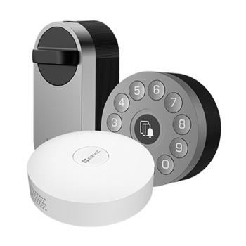Yala inteligenta cu tastatura multifunctionala si Home Gateway - EZVIZ