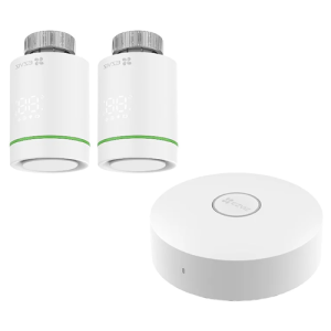 Kit Home Gateway Smart Home + 2 x Termostat inteligent, comunicare wireless ZigBee, EZVIZ