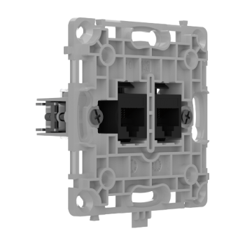 Modul ethernet(LAN) perete, negru, AJAX