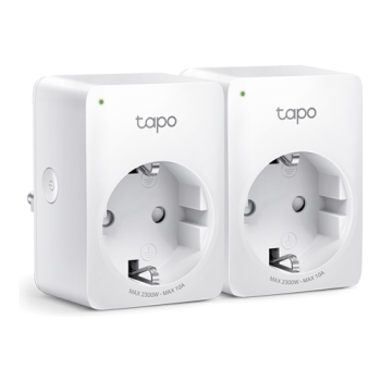 Pachet 2 prize smart, Wi-Fi, 10A, control vocal - TP-Link Tapo