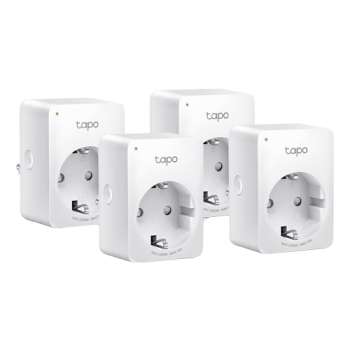 Pachet 4 prize smart, Wi-Fi, 10A, control vocal - TP-Link Tapo