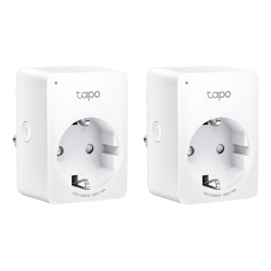 Pachet 2 prize smart, 16A, Wi-Fi, control vocal, monitorizare consum - TP-Link Tapo