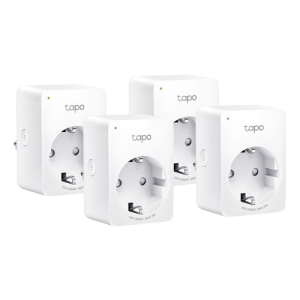 Pachet 4 prize smart, 16A, Wi-Fi, control vocal, monitorizare consum - TP-Link Tapo