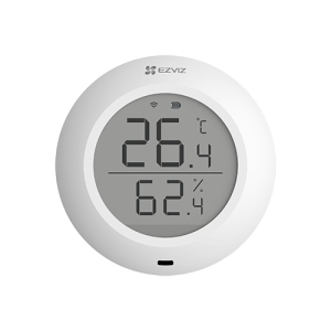 Senzor de temperatura si umiditate Smart Home EZVIZ, afisaj 1.8 inch, comunicare Wireless ZigBee