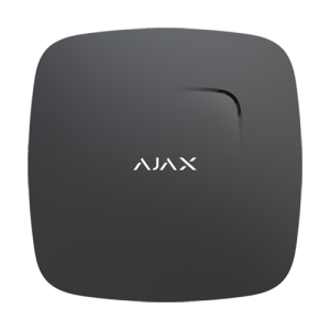 Detector de fum si temperatura FireProtect, wireless, negru - AJAX