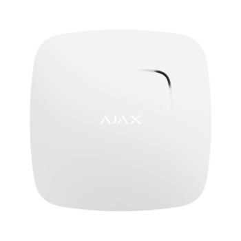 Detector de fum, temperatura si CO, wireless, alb - AJAX
