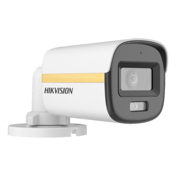 ColorVu, Dual Light - Camera analog 2MP, lentila 2.8mm, IR 20m, WL 20m, TVI/AHD/CVI/CVBS, Mic. - HIKVISION ColorVu, Dual Light - Camera analog 2MP, lentila 2.8mm, IR 20m, WL 20m, TVI/AHD/CVI/CVBS, Mic. - HIKVISION