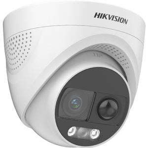 Camera Analog 4K cu PIR 11 m, ColorVu lentila 2.8mm, WL 20 m, Alarma Audio + Stroboscop - HIKVISION