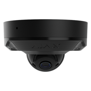 Camera mini dome IP 5.0MP, lentila 2.8 mm, IR 15m, WL 15m, PoE, negru - AJAX