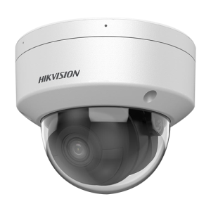 Camera IP 4MP, lentila 2.8mm, AcuSense, IR 30m DarkFighter, Mic., Alarma, IK10 - HIKVISION