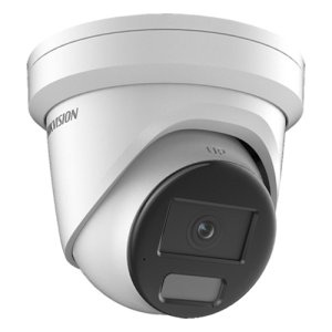 Deep Learning, ColorVu, Dual Light - Camera IP, 4MP, lentila 2.8mm, IR 40m, WL 40m, Mic, PoE - HIKVISION