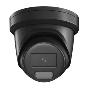Deep Learning, ColorVu, Dual Light - Camera IP, 4MP, lentila 2.8mm, IR 40m, WL 40m, Mic, PoE, Neagra - HIKVISION