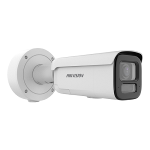Camera IP 6MP, lentila VF 2.8-12mm, IR 60m, WL 60m ColorVu3, Audio, Alarma Audio+Strobo, IK10 - HIKVISION