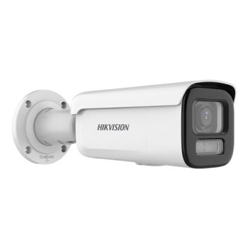 Camera IP 6MP, lentila VF 2.8-12mm, IR 60m, WL 60m ColorVu3, Alarma, IK10 - HIKVISION