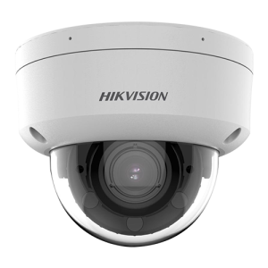 Camera IP AcuSense, 8.0MP, lentila VF 2.8-12mm, IR & WL 40m, 2xMic, Alarma, IK10 - HIKVISION
