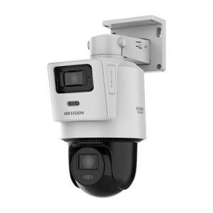 Camera PTZ IP, TandemVu, 4+4MP, lentile 2.8/8mm, IR 30m, WL 30m, Audio - HIKVISION