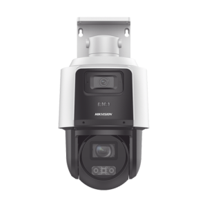 Camera IP PTZ TandemVu, 4MP dual, zoom optic 4X, IR 40m & WL 30m - HIKVISION