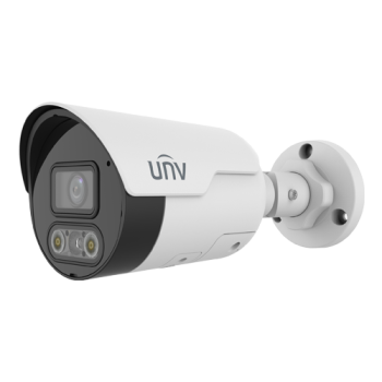 Camera IP ColorHunter Dual-Light, 8MP, lentila 2.8mm, IR 30m, WL 30m, Audio bidirectional, PoE - UNV Camera IP ColorHunter Dual-Light, 8MP, lentila 2.8mm, IR 30m, WL 30m, Audio bidirectional, PoE - UNV