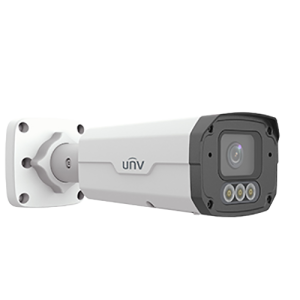 Camera IP seria ColorHunter, 4MP,  lentila 2.8 - 12mm Autofocus, IR 30m, Alarm, Audio, VCA,  PoE, IP67, IK10 - UNV