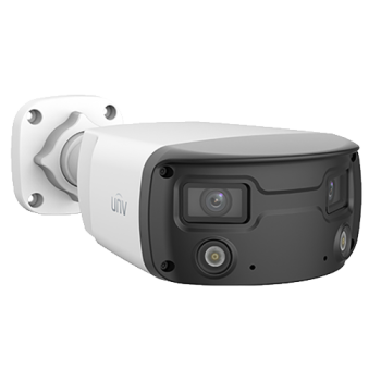 Camera IP seria Colorhunter 4MP, WhiteLight30m, Audio, Alarm, double lens, PoE, IP 67, IK10 - UNV Camera IP seria Colorhunter 4MP, WhiteLight30m, Audio, Alarm, double lens, PoE, IP 67, IK10 - UNV