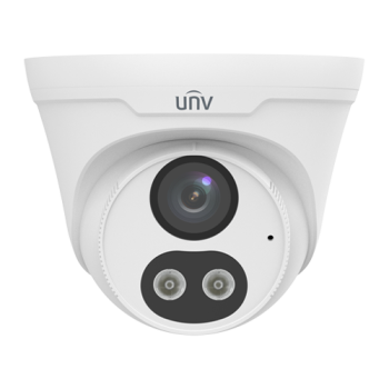 Camera IP ColorHunter Dual-Light, 8MP, lentila 2.8mm, IR 30m, WL 30m, Audio bidirectional - UNV Camera IP ColorHunter Dual-Light, 8MP, lentila 2.8mm, IR 30m, WL 30m, Audio bidirectional - UNV