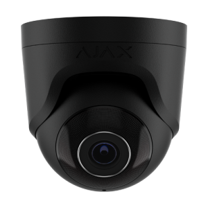 Camera turret IP 8.0MP, lentila 2.8 mm, IR 35m, PoE, negru - AJAX