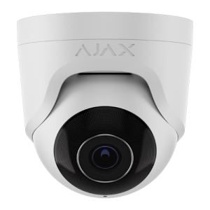 Camera turret IP 5.0MP, lentila 2.8 mm, IR 35m, PoE, alb - AJAX