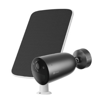 Kit camera IP + panou solar, rezolutie 3MP, Wi-Fi6, baterie 5.200 mAh, Audio bidirectional - EZVIZ
