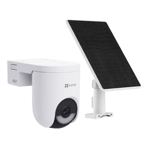 Camera IP Wi-Fi6 & 4G PT + Panou solar 5W, 2K+, baterie 5.200 mAh, Audio, IR+WL 15m, Alarma - Ezviz